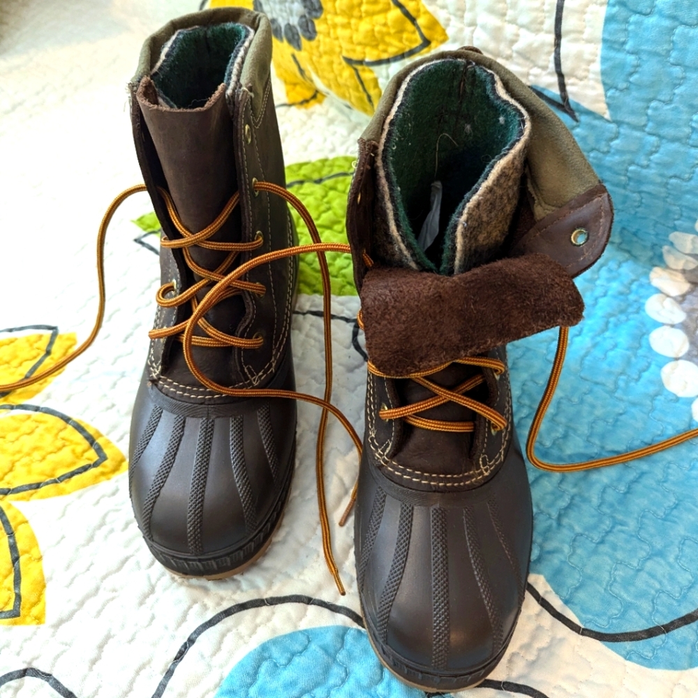 Sorel W's 8 fully lined duck hunting boots super warm good used condition
